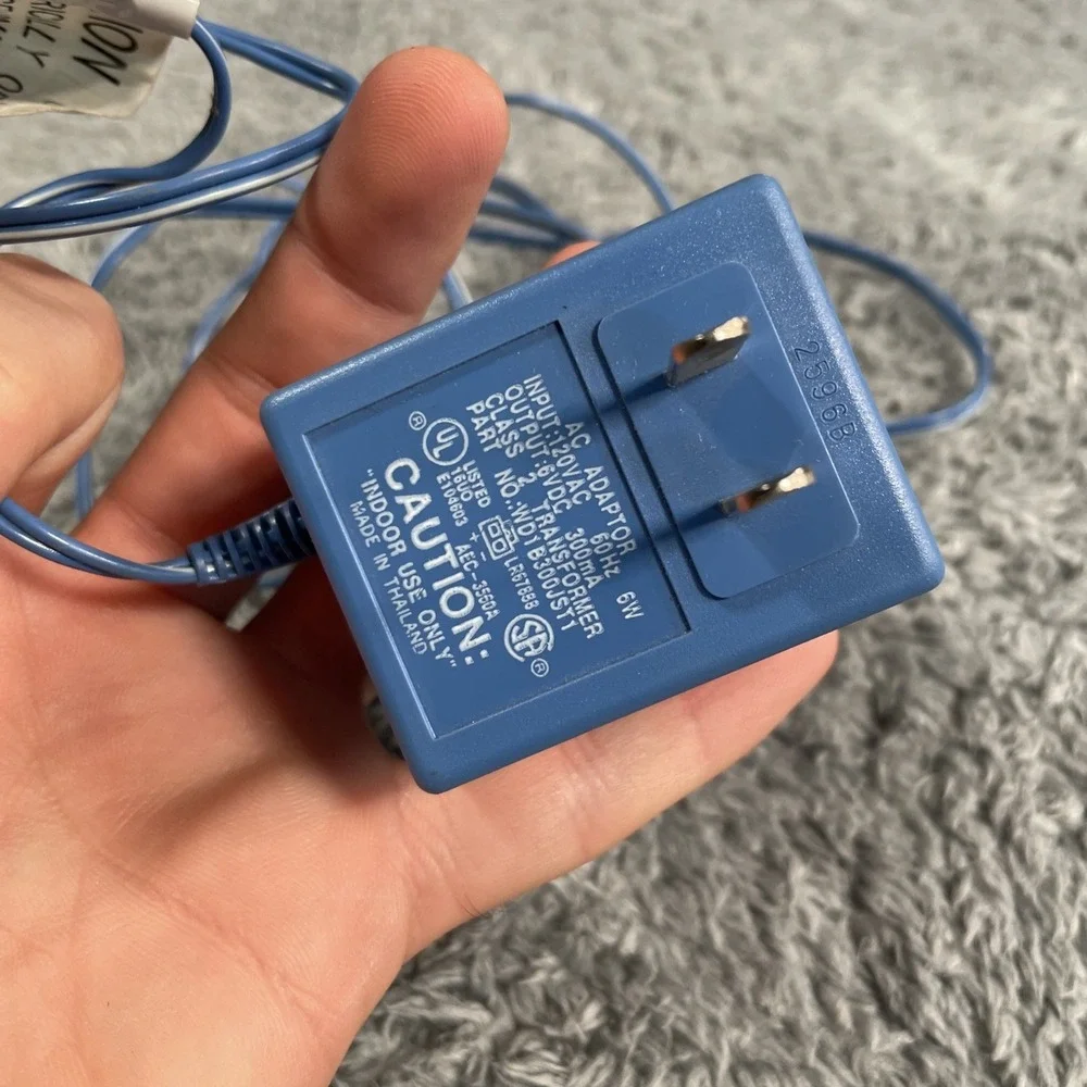 Nikko 4 Hour Quick Plug Charger (blue) 4.8V NI-CD - 1247 VTG Tested Working